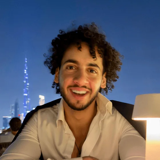 Zein Kaskas, AI Director and Creative Technologist based in Dubai, portrait photo